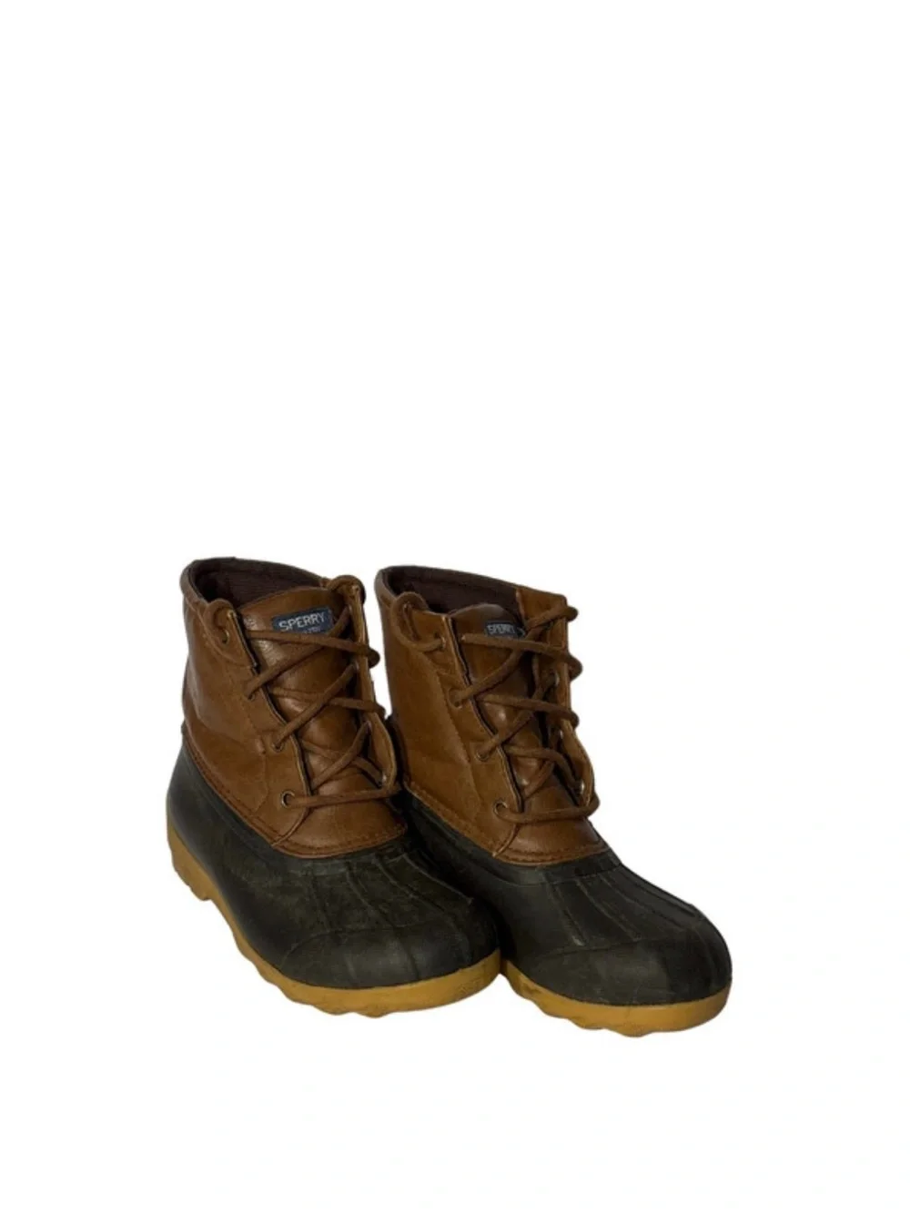 sperry boots, size 2M US, 1 UK